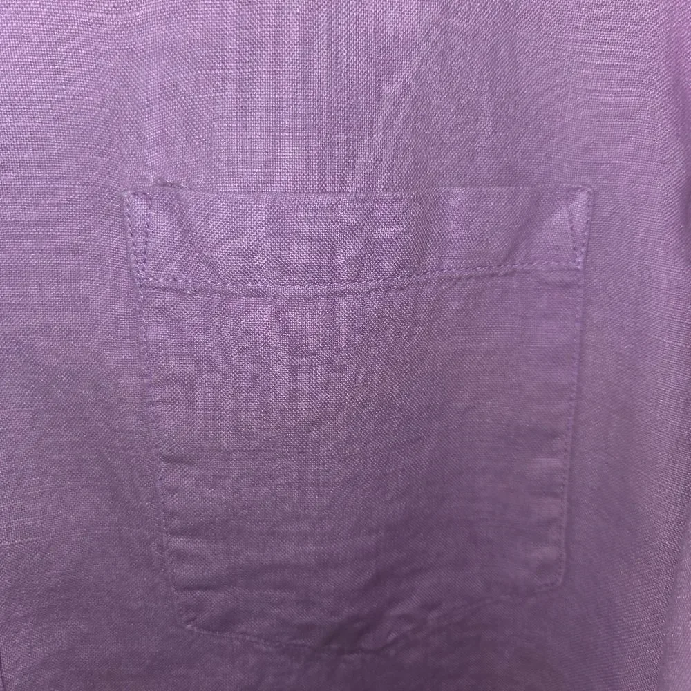 J. Crew X Baird McNutt Slim Fit Irish Linen Button-Down Shirt, Medium